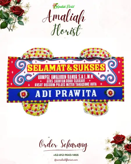 Papan Bunga Ucapan Selamat grand heaven